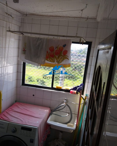 Imagem 27 de 30 de Apartamento No Último Andar Com 60m² De Área Útil. Contém 2 Quartos, Sala Com 2 Ambientes, Cozinha Com Armários, 1 Banheiro Com Box De Vidro, Área De - Ap01566 - 69507110