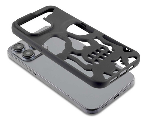. Funda Mybat Skullcap Para iPhone 15 Pro Max Negra