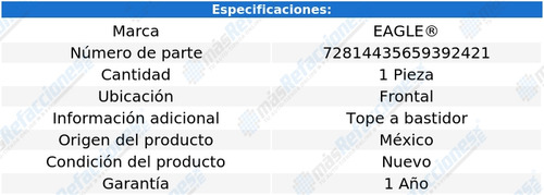 Soporte Motor Frontal Audi A4 L4 2.0l 05-09 Eagle