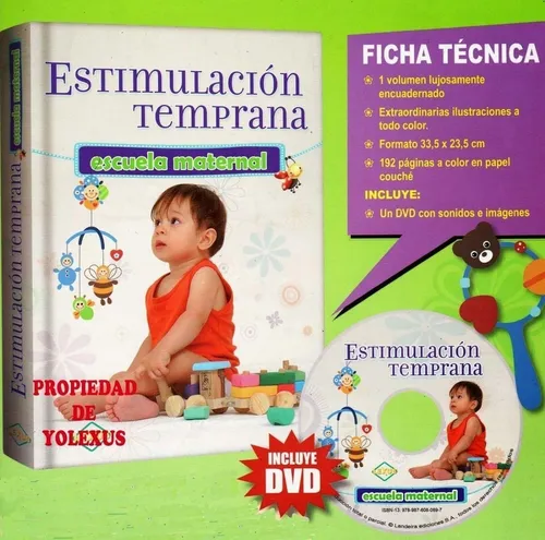 Libro Estimulación Temprana - Emocional Y Cognitiva Con Dvd