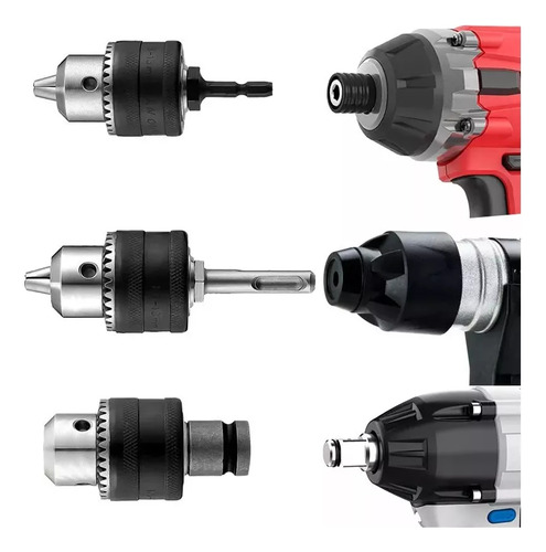 Adaptador De Portabrocas Para Llave De Impacto De 4 Piezas