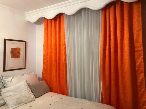 Cortina En Tela Jacquard 2,10 X 2,80