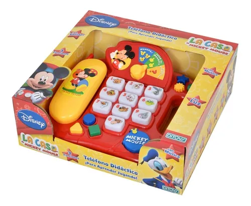 Telefono Didactico La Casa De Mickey Mouse Ditoys 1003