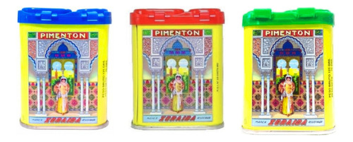 Pack X3 Pimentones Zoraida Dulce/ahumado/picante Español