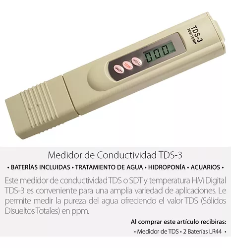 MEDIDOR DE TDS