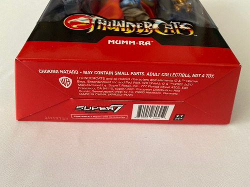 Mumm Ra Thundercats Super7 Figura 7 Pulgadas Mumra Momia (Usado)