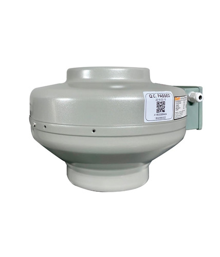 Imagen 4 de 9 de Extractor De Aire Entre Conducto Chapa 4 (10 Cm) Gatti Vent