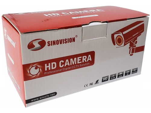 Imagen 4 de 4 de Cámara Bullet Metal 4mpx Exterior Sinovision Waterproof