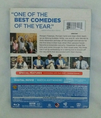Un Golpe Con Estilo Blu Ray Going In Style Original Oferta
