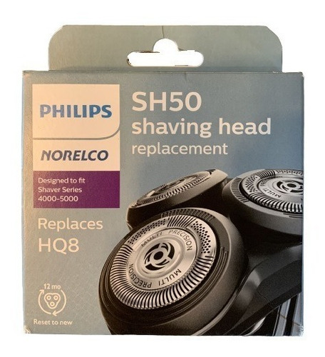 Imagen 2 de 4 de Cuchillas Repuesto Original Afeitador Philips Hq8 Norelco