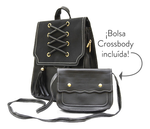 Bolsa Cruzada Para Mujer Lo Mejor En Moda Se Hace Backpack