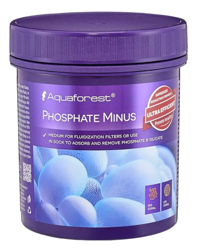 Phosphate Minus 250 Ml Aquaforest Resina Reductora Fosfatos