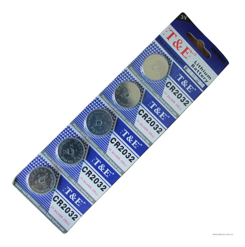 Imagen 1 de 4 de Pila 2032 En Blister De 5 Unid - Reloj - Juguetes Calc Rxl
