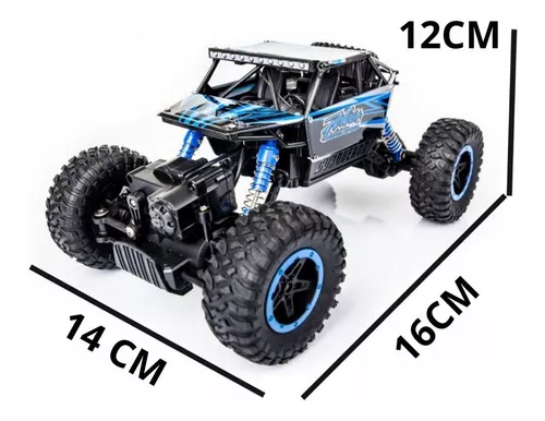 Carrinho de Controle Remoto Grande 4x4 RC Monster Truck Off-Road