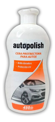 Autopolish Cera Protectora Con Filtro Solar X 450 Ml