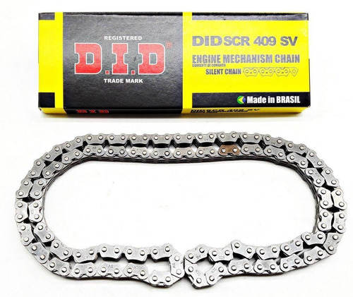 Imagem 1 de 1 de Corrente Comando Did 126 Elos Twister Tornado Cb300 Xre300
