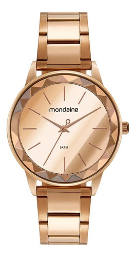 Relógio Feminino Mondaine Analógico Rose 32487lpmvre3