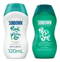 Comprar Kit Protetor Solar 120ml E Pós Sol 140g Sundown Fps50 Aloe A