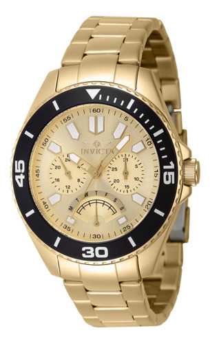 Reloj Para Hombres Invicta Pro Diver 46880 Oro