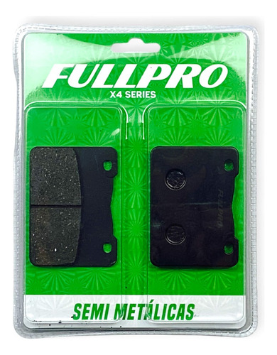 Kit Pastilha Freio Traseira  Intruder 1400 1987-2006 Fullpro