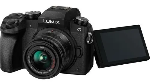 Panasonic Lumix G7 Black Cámara 4k Oled Wi-fi 16mp 14-42mm