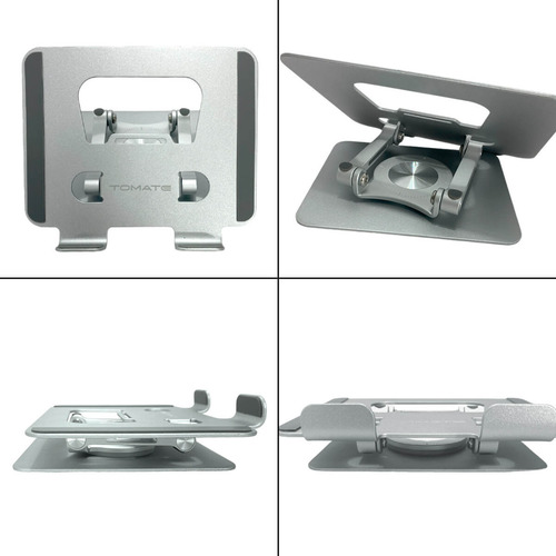Suporte De Mesa Metal Para Tablet Smartphone Ajustável