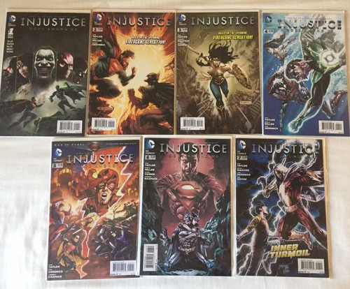 Injustice 1-7 Cómics