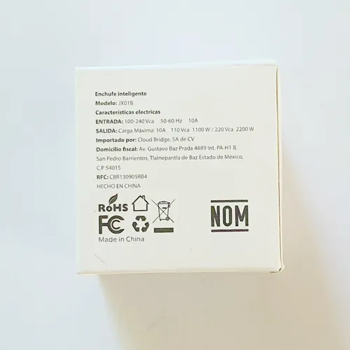 Enchufe inteligente jx01b hot sale