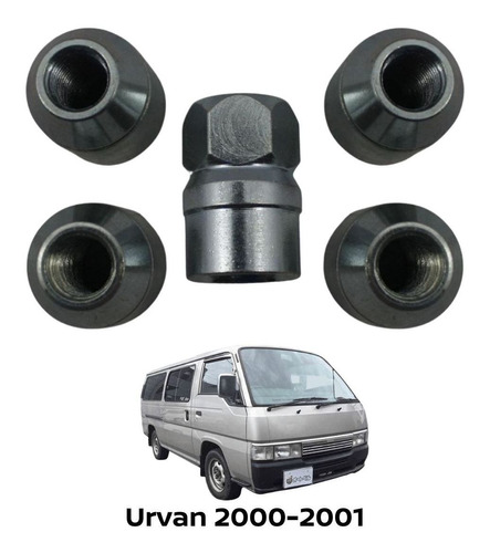 Juego Tuercas De Seguridad Rueda Urvan 2000-2001 Nissan