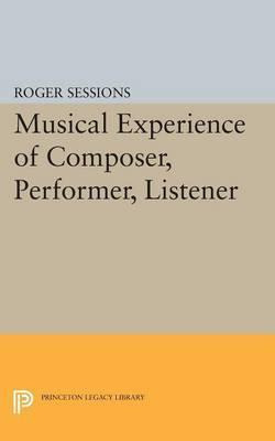 Libro Musical Experience Of Composer, Performer, Listener...