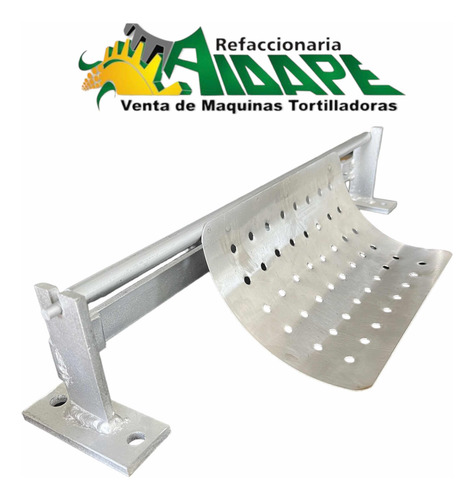 Deslizador Inoxidable Trasero C/base P/máquina Tortilladora
