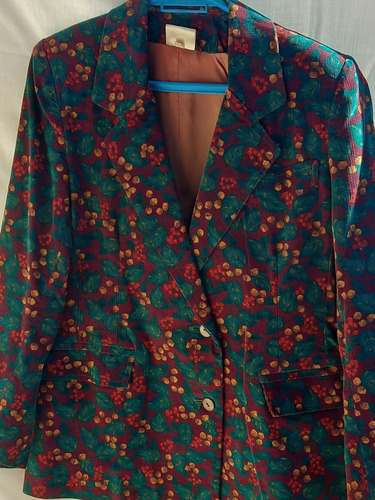 Chaqueta Pana Estampada Importada,buena Calidad.muy Canchera