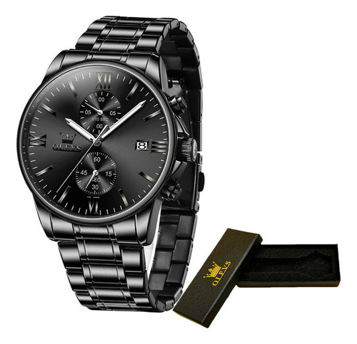 Relojes De Negocios Olevs Luminous Calendar Para Hombre