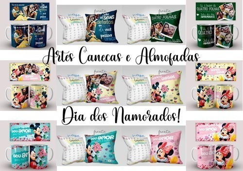 Kit Digital Dia Dos Namorados + 800 Arquivos