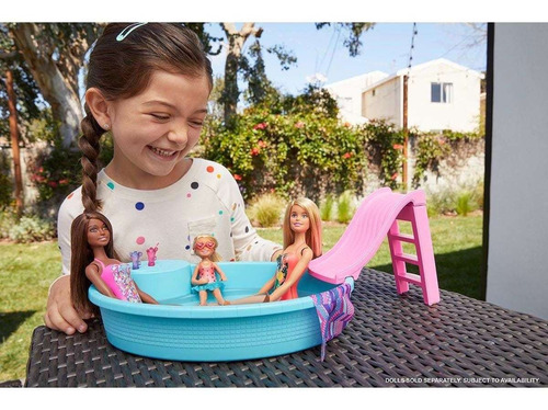 Barbie Con Piscina Alberca Mattel