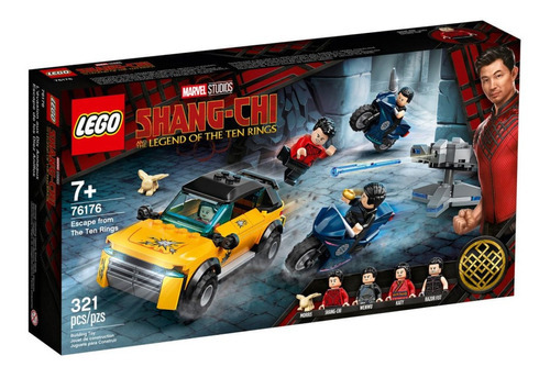 Lego Marvel Shang-chi: Escape De Los Diez Anillos 76176 Cantidad De Piezas 305