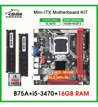 Comprar Combo Tarjeta Madre 1155 Intel I5 3470 3ra Gen 16gb Ram Ddr3