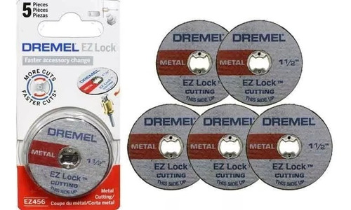 Set 5 Discos De Corte Para Metal Dremel Ez456    Minitorno 