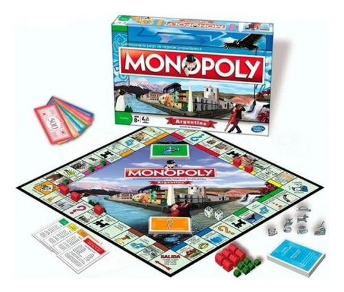 Juego De Mesa Monopoly Argentina Toyco