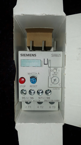 Relevo Termico Siemens De 5,5 A 8 Amp 3ru1126-1hb0