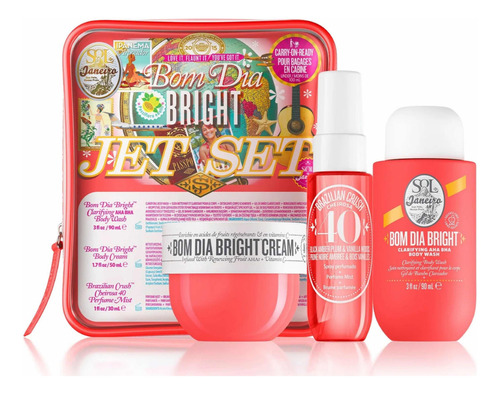 Sol De Janeiro Kit Bom Dia Bright 40t Ilumina Tu Piel