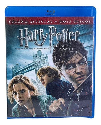 Blu-ray Harry Potter E As Relíquias Da Morte Parte 1 Duplo