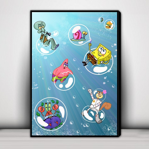 Cuadro Decorativo Bob Esponja C3651