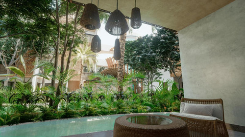 Departamento En Venta En Tulum Con Pungle Pool Privado A 7 Minutos Del Mar