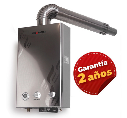 Imagen 1 de 10 de Calentador A Supergas Instantáneo Uruenergy 8 Lt Balanceado