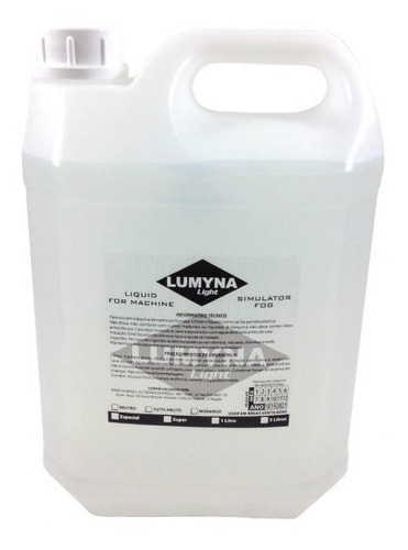 Imagem 1 de 1 de 3 Galão Liquido De Fumaça 15 Litros A Base Água Lle 5