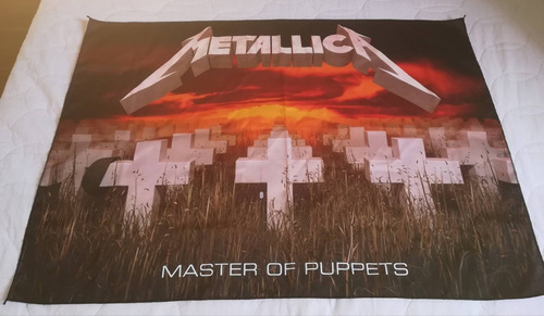 Bandeira Metallica Master Of Puppets