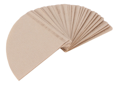 Papel De Filtro Descartável 100 Unidades De Café Em Forma De