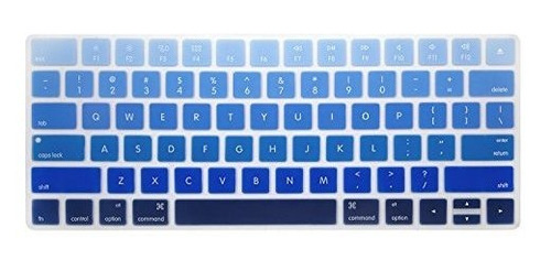 Cubierta Teclado Azul Ombre Para Magic Wireless Keyboard -