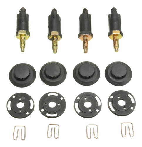 3 Perno De La Cubierta Del Motor Juego De Clips Para Capó